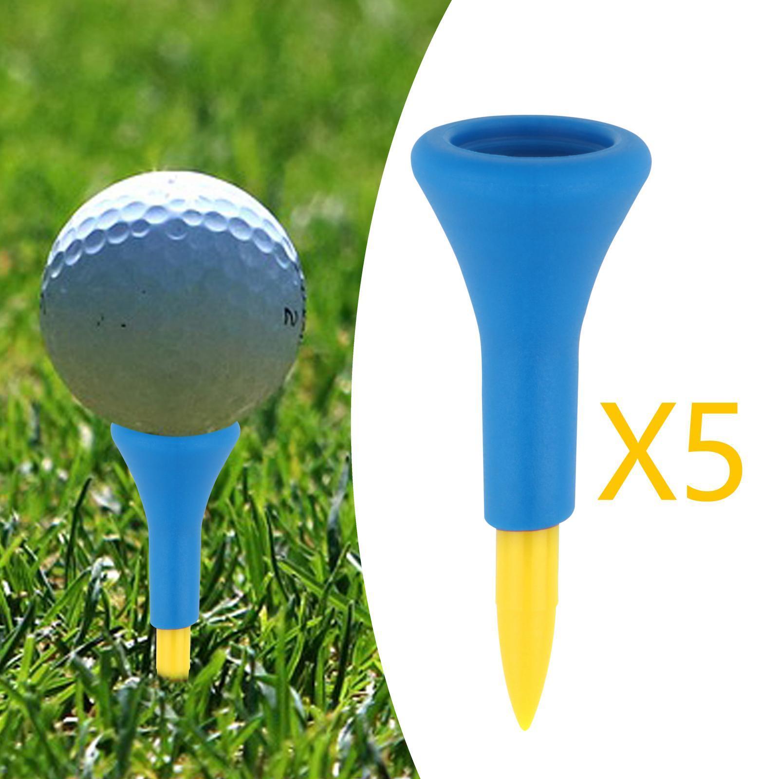 10 Pieces Rubber golf professional tees Holder Practice for  Outdoor Mat