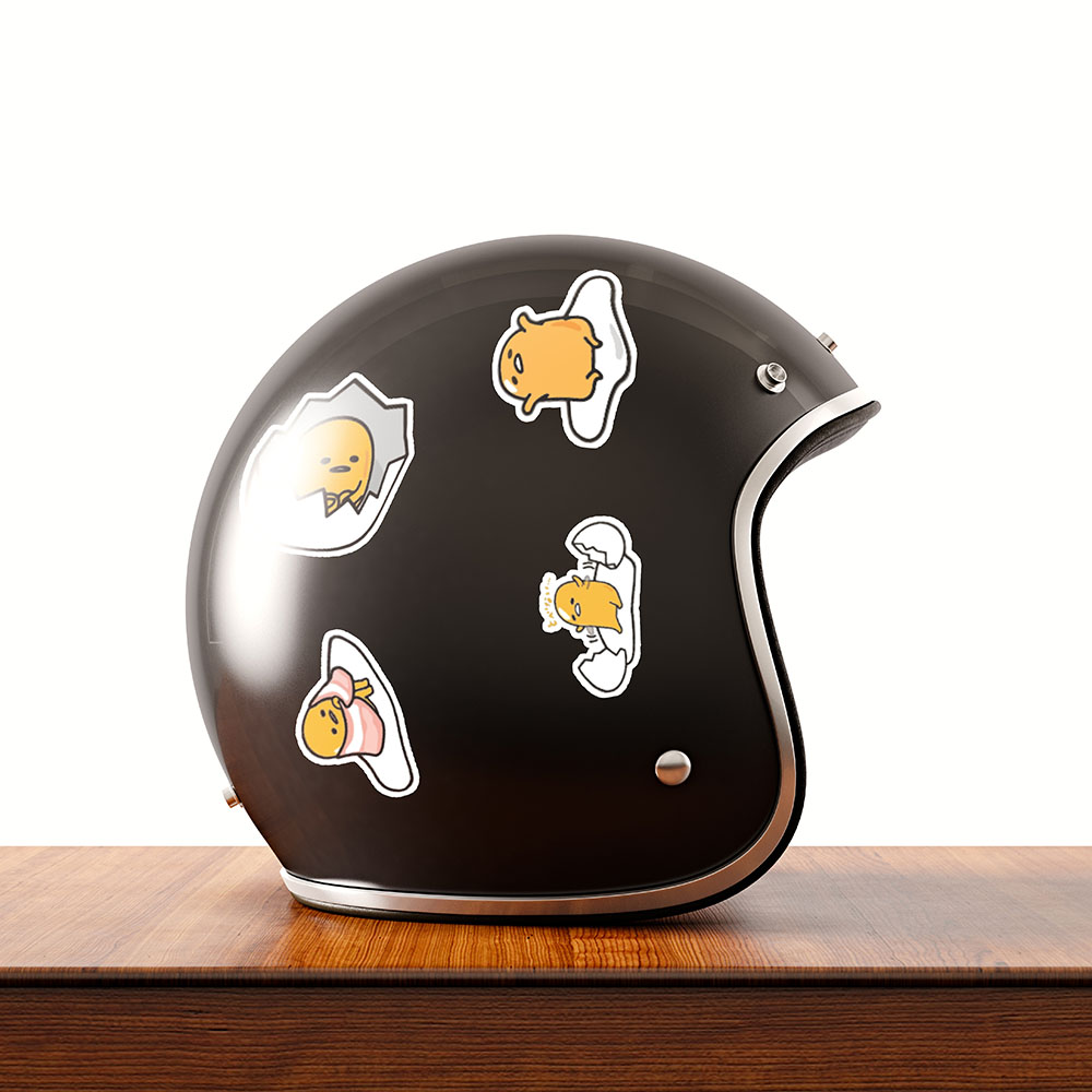 Trứng lười Gudetama - Set 30 sticker hình dán