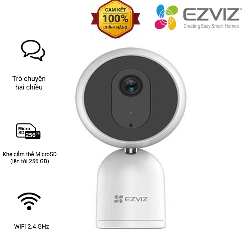 Camera EZVIZ C1T đàm thoại hai chiều, phát hiện chuyển động - Hàng chính hãng