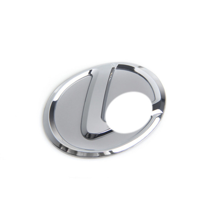 Logo biểu tượng vô lăng xe ô tô, xe hơi cao cấp dành cho xe ô tô  Lexus, đường kính 64mm và 77mm