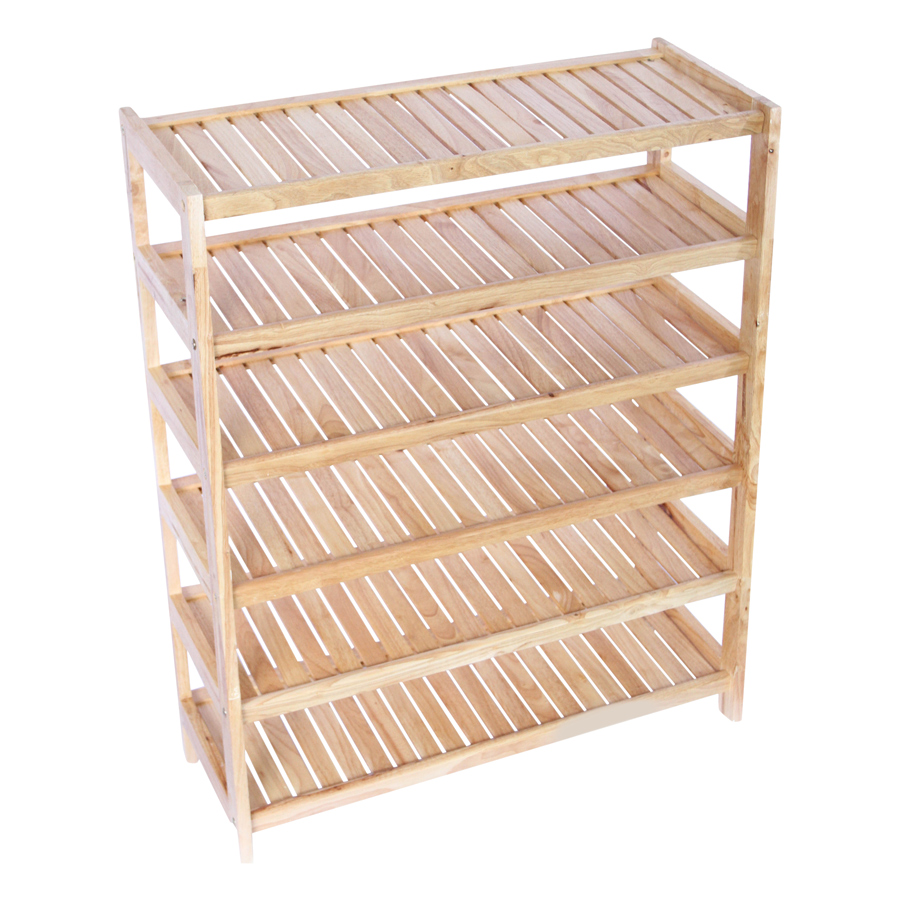 Kệ Dép 6 Tầng Phương Lâm - Màu Tự Nhiên