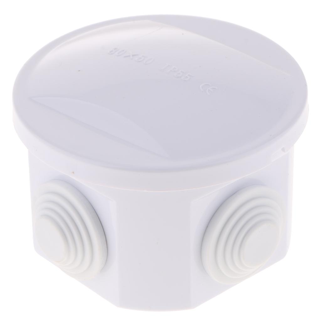 IP65 Chống Nước Nhựa ABS Kèm Ốp Lưng Ngã Ba Hộp 80x50mm