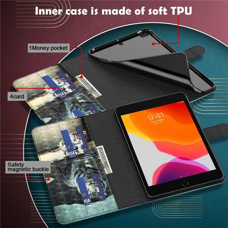 Bao Da Họa Tiết Hoạt Hình Dễ Thương Cho Amazon Kindle Fire Hd 8 Plus 2020 8.0 Inch