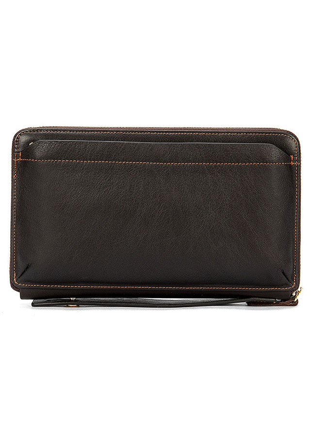 Clutch da thật - Ví cầm tay nam da bò BHM9043