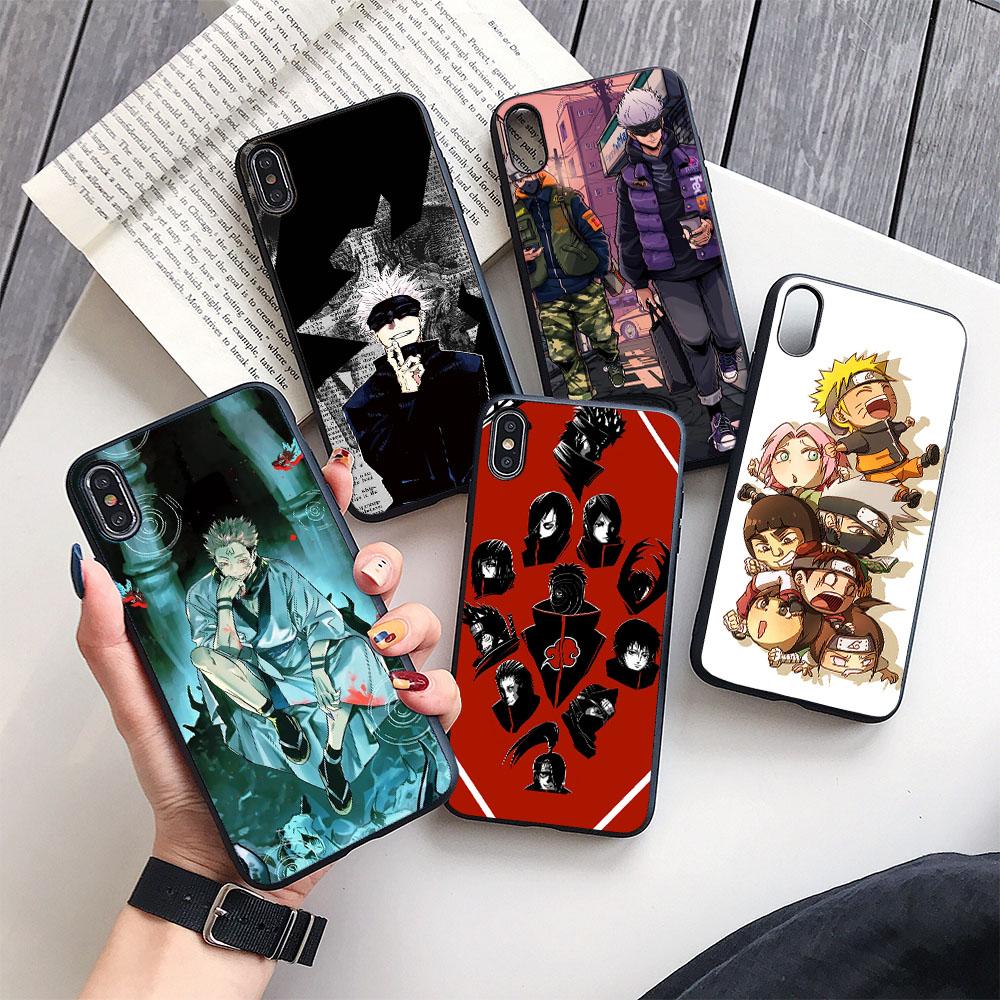 Ốp lưng chống sốc nhân vật hoạt hình naruto hot new dành cho iphone 7 plus / 8 plus / se / xr / x / xs / xs max - PC377