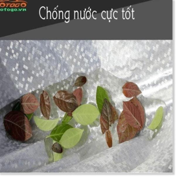 Bạt phủ ô tô 4 đến 5 chỗ tráng bạc