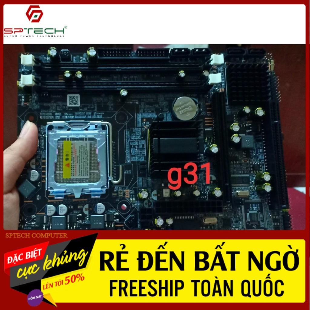 Mainboard Gigabyte Bo Mạch Gigabyte G31 DDR2 Công Ty Box ( BH 12 tháng )