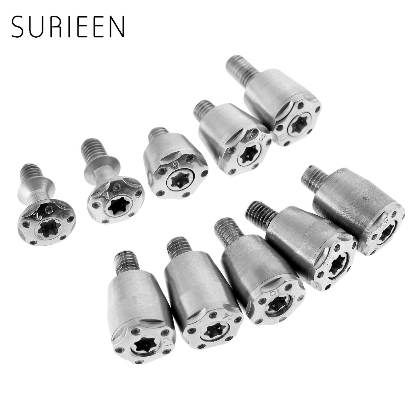 1pc 2/4/6/8/10/12/14/16/12/20G Vít trọng lượng golf kim loại cho R9 R11S R1 Color: 16g silver