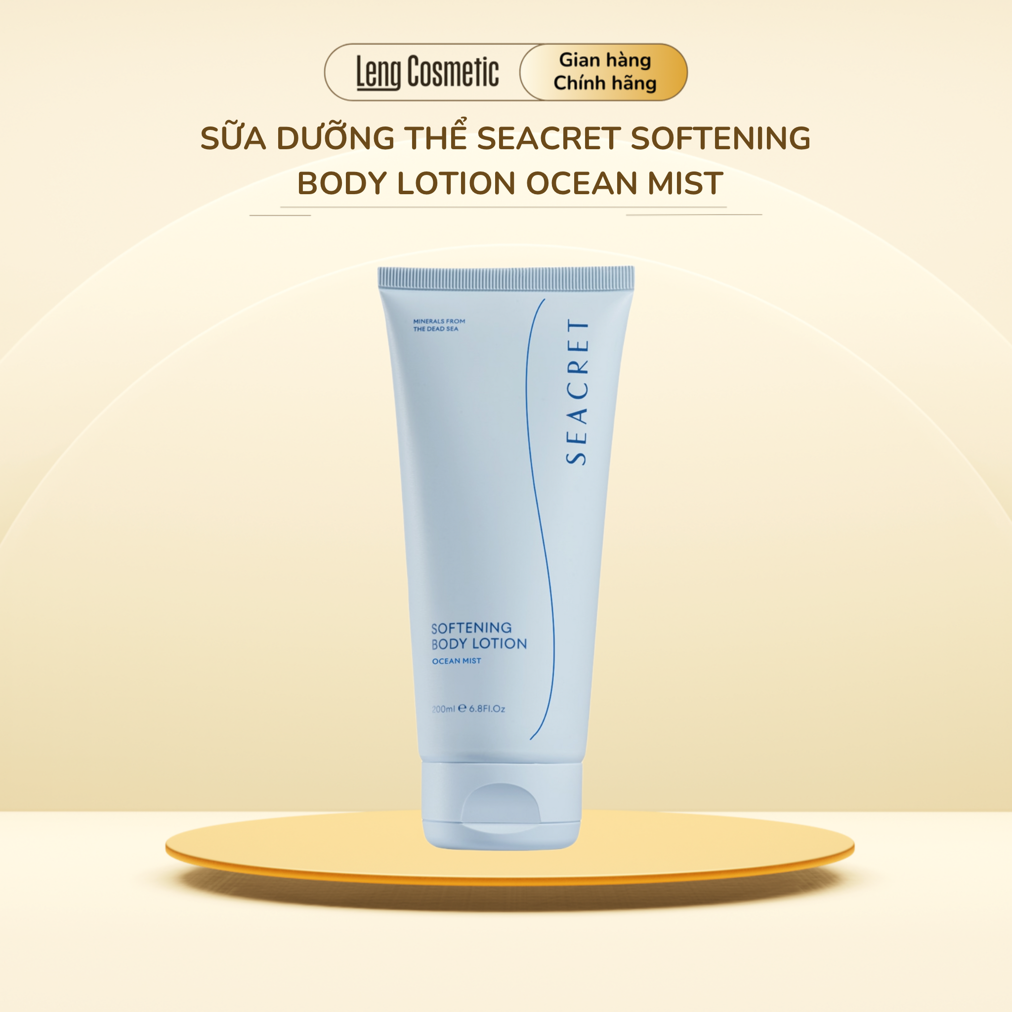 SỮA DƯỠNG THỂ SEACRET SOFTENING BODY LOTION OCEAN MIST