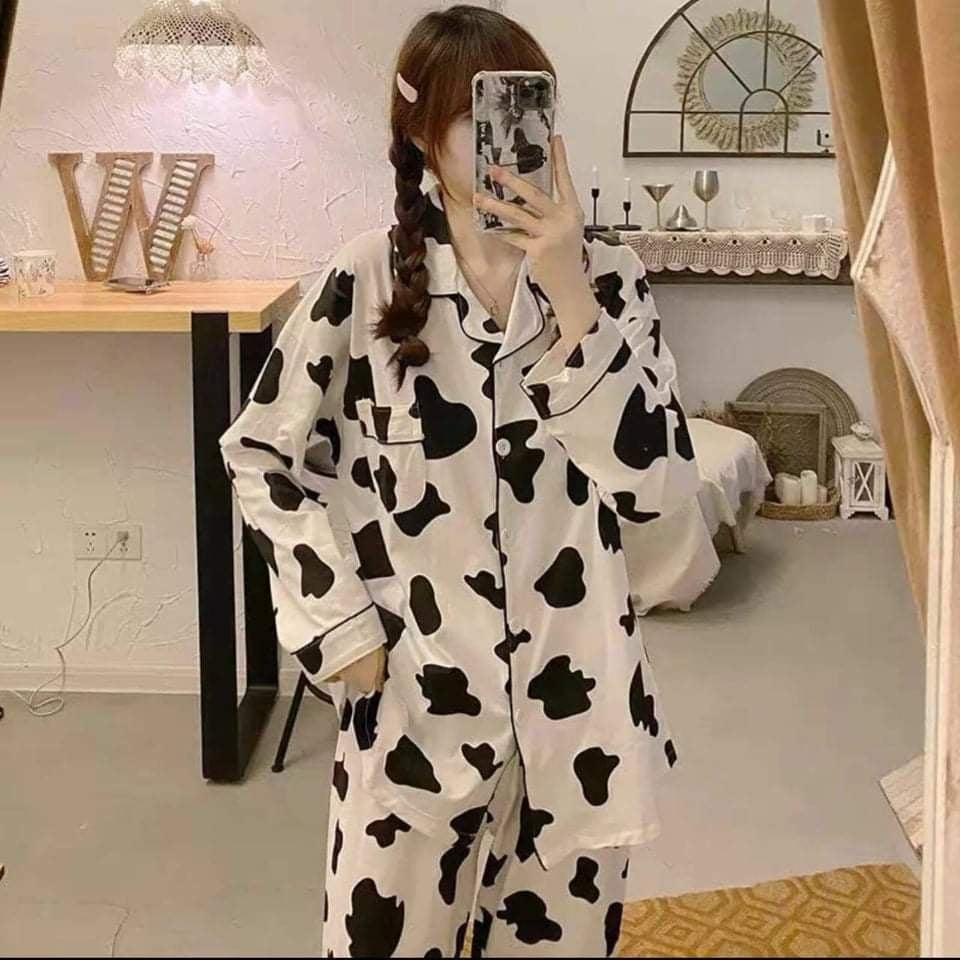 Bộ piijama mặc nhà free size giá siêu rẻ