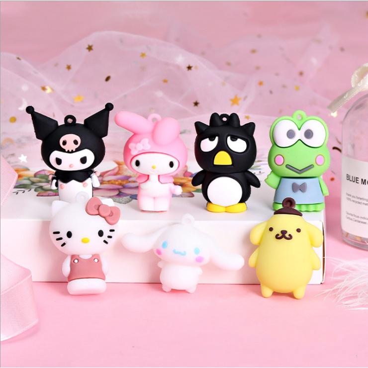 Mô hình các nhân vật hoạt hình Cartoon Network dùng làm móc khóa, trang trí Jibbitz, DIY