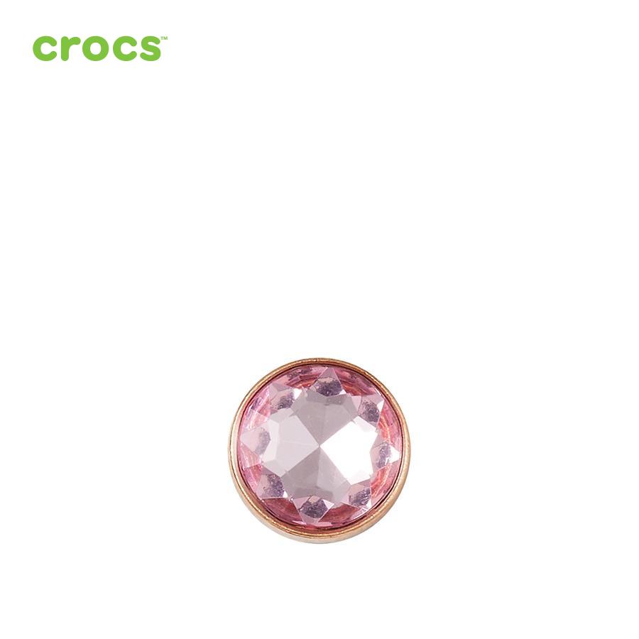 Huy hiệu jibbitz unisex Crocs JB Pretty in Pink Lace Backer