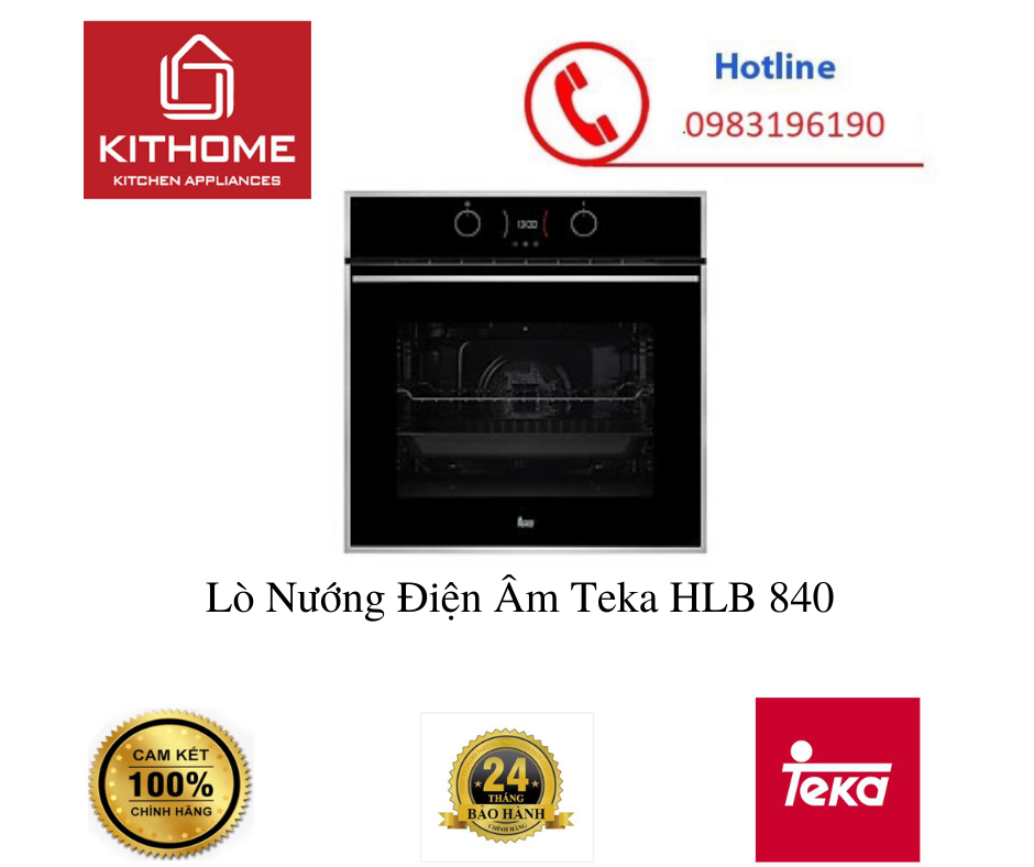 Lò Nướng Điện Âm Teka HLB 840 (70L) - Hàng chính hãng