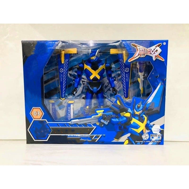 Đồ chơi robot Siêu nhân Exagon khớp cử động linh hoạt kèm phụ kiện đồng bộ theo chủ đề