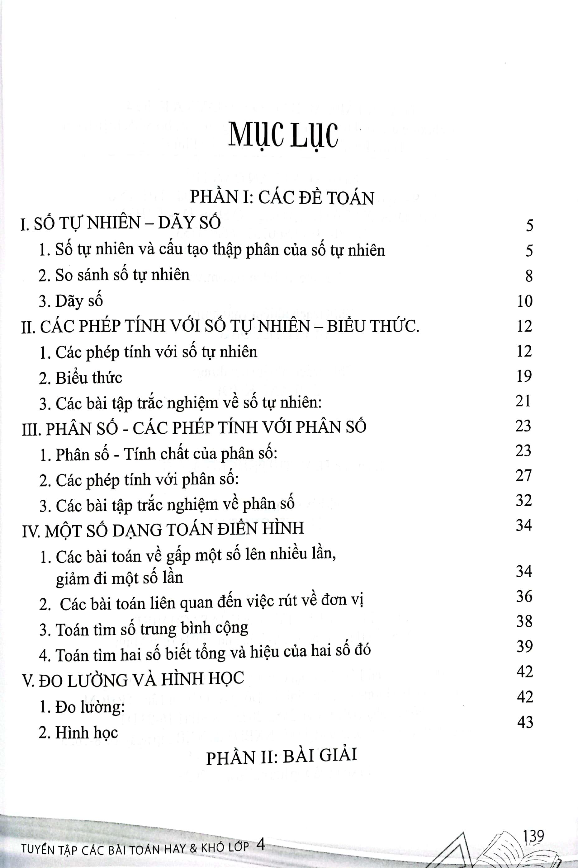 Tuyển Tập Các Bài Toán Hay Và Khó 4 (Theo Chương Trình Giáo Dục Phổ Thông Mới)