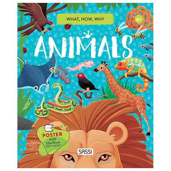 Sách ngoại văn: What How Why Animals