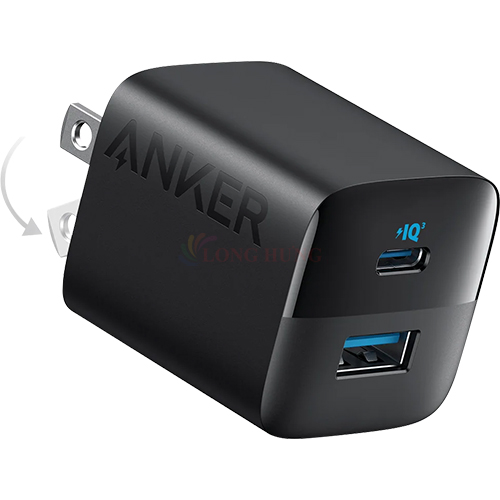 Cốc sạc Anker 323 1USB 1Type-C 33W PIQ 3.0/PD A2331 - Hàng chính hãng