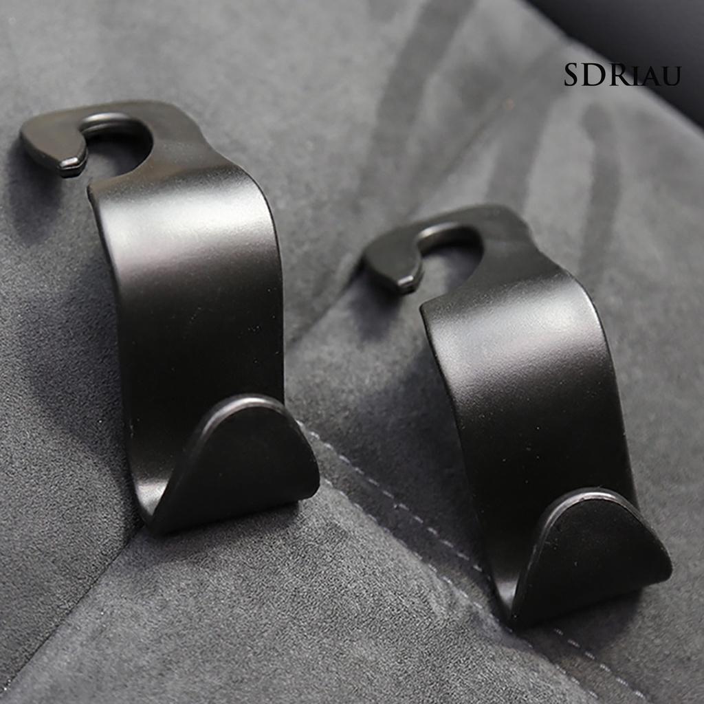 Set 2 Móc Treo Đồ Gắn Lưng Ghế Ngồi Xe Hơi Tiết Kiệm Không Gian Tiện Lợi
