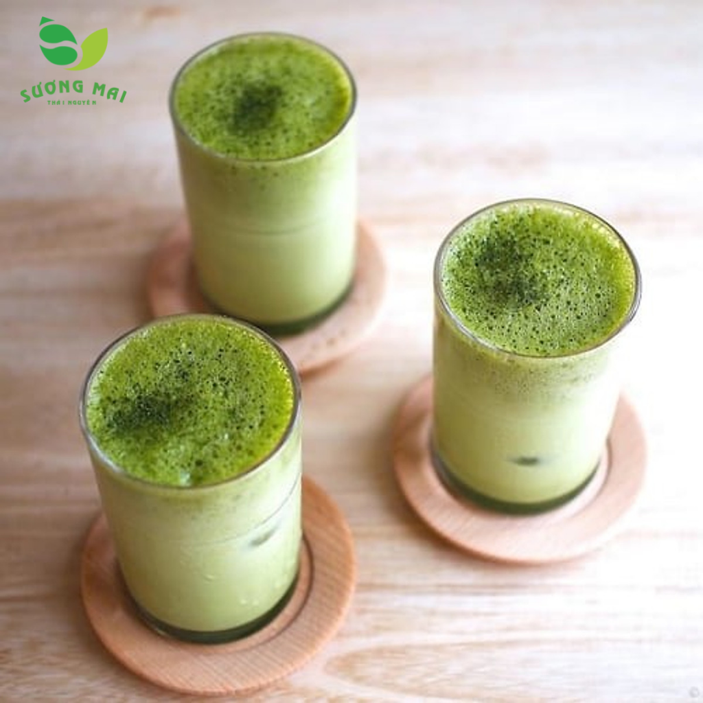 Matcha trà sữa ăn kiêng