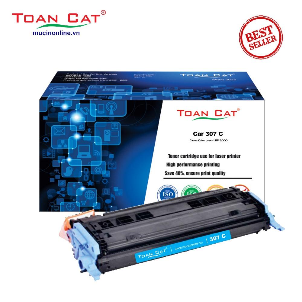 Hộp mực in Toàn Cát Cartridge 307 B/M/Y/C dùng cho máy in màu Canon Color LBP 5000 - HÀNG CHÍNH HÃNG