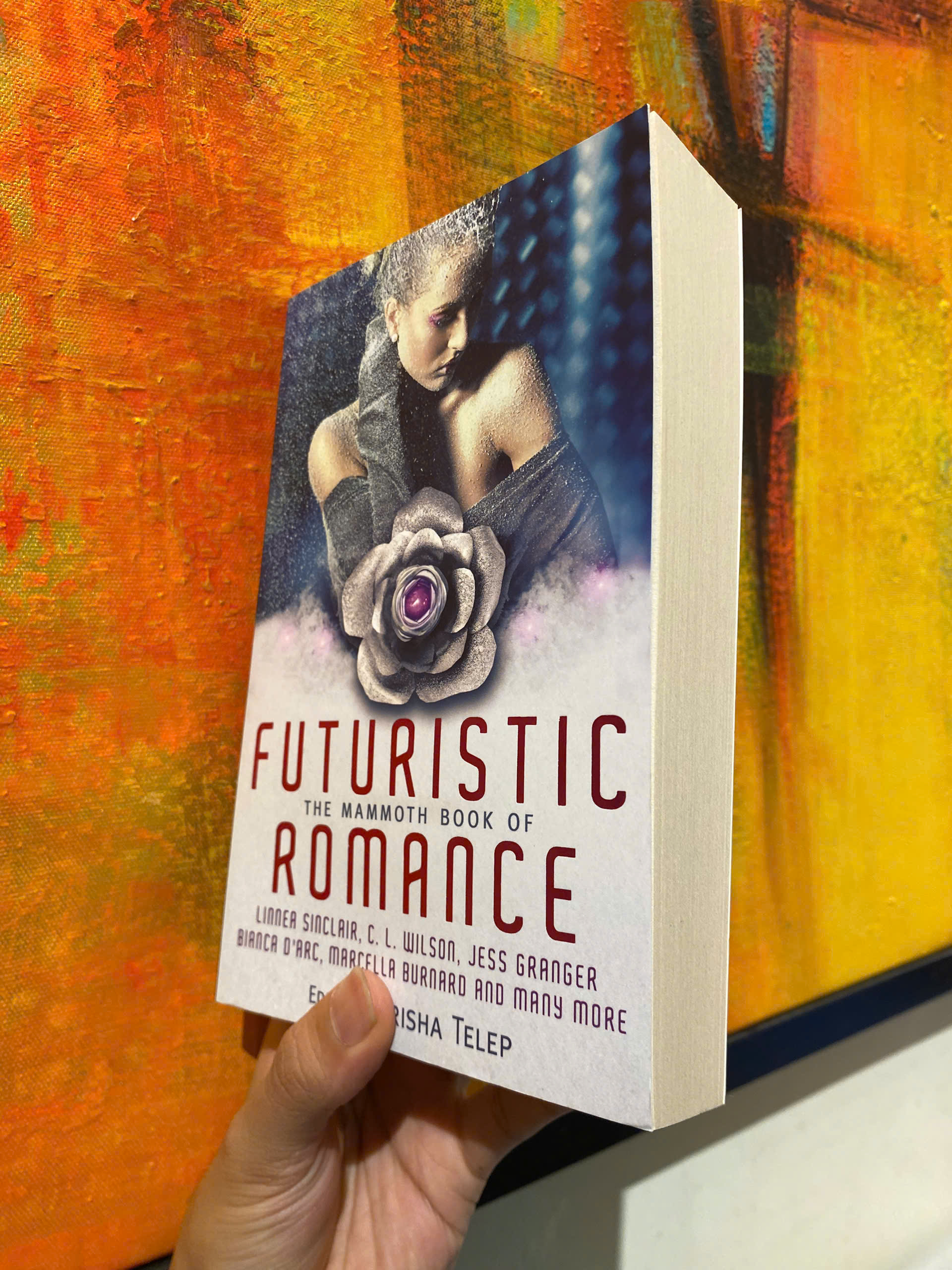 Sách - The Mammoth Book of Futuristic Romance by Trisha Telep/ Romance, Science Fiction English Book