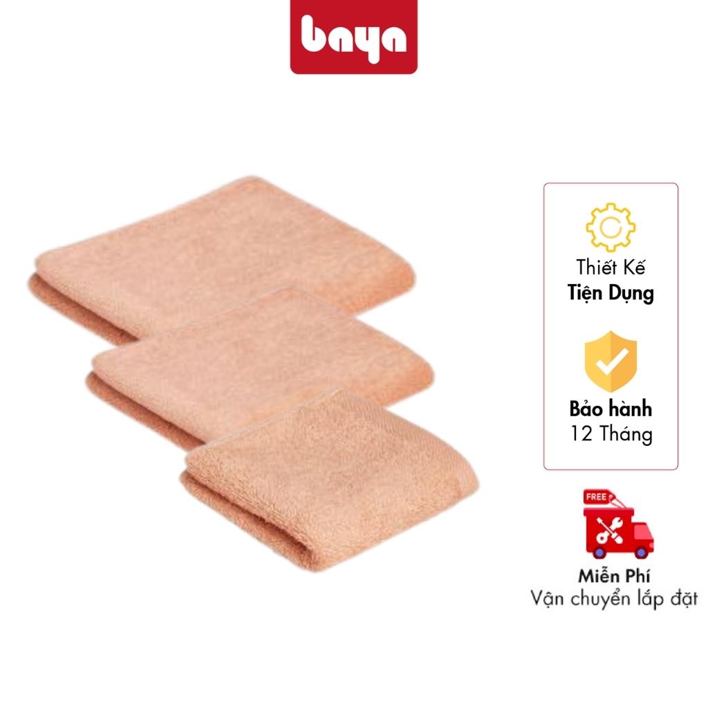 Set 3 Khăn BAYA Belinda Mềm Mịn, Êm Dịu, Thoảng Mát, Tạo Sự Thoải Mái Cho Người Dùng – Khác Kích Thước