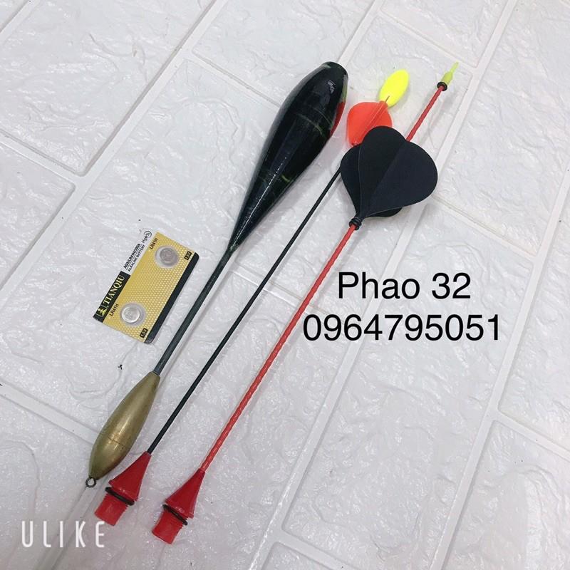 Phao câu lục 2 ngọn đêm ngày câu xa bờ