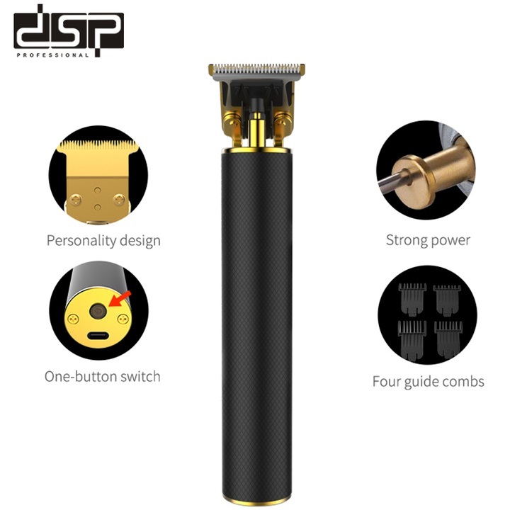 Tông đơ tạo viền, vẽ nghệ thuật chuyên nghiệp DSP 90352 Dung lượng pin: 600mAh Công suất: 5W chống nước: IPX4