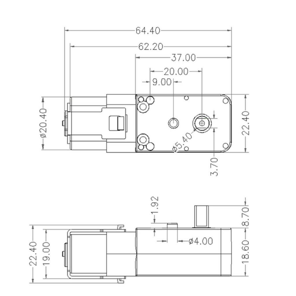 1: 90 Bán Bánh Răng Motorelectric Tốc Độ Giảm DC3V-6V Thiên Động Cơ Cho Tự Làm Đồ Chơi
