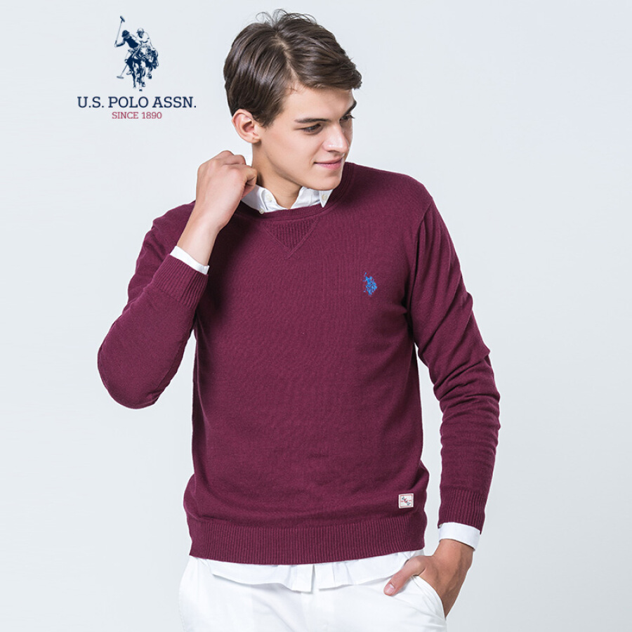 Áo Len Nam Cổ Tròn Tay Dài US POLO ASSN 