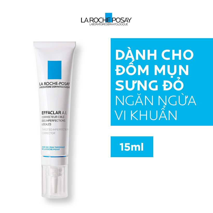 Kem Giảm Mụn Chuyên Biệt La Roche-Posay Effaclar Effaclar A.I. (15ml) - M9097200 - 100768025