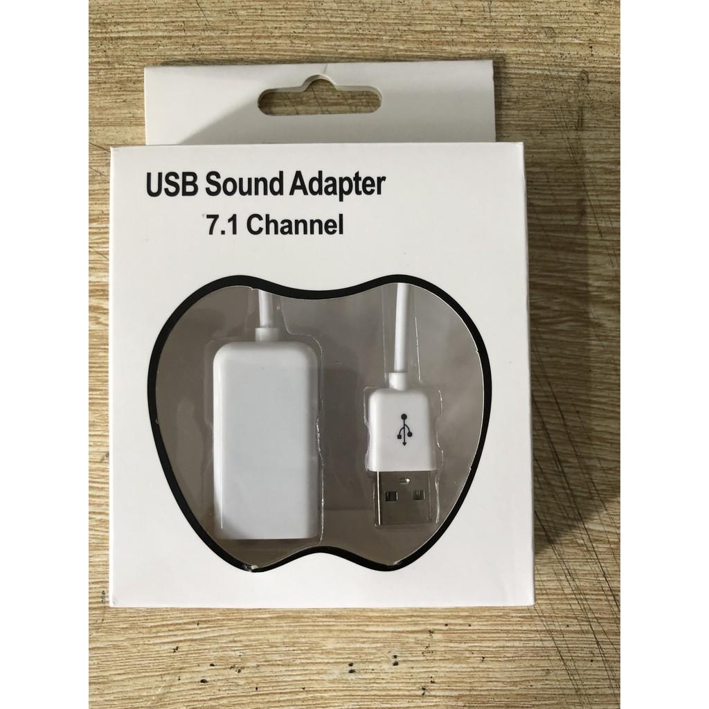 Cáp chuyển đổi usb sang sound (audio) Usb sound 7.1