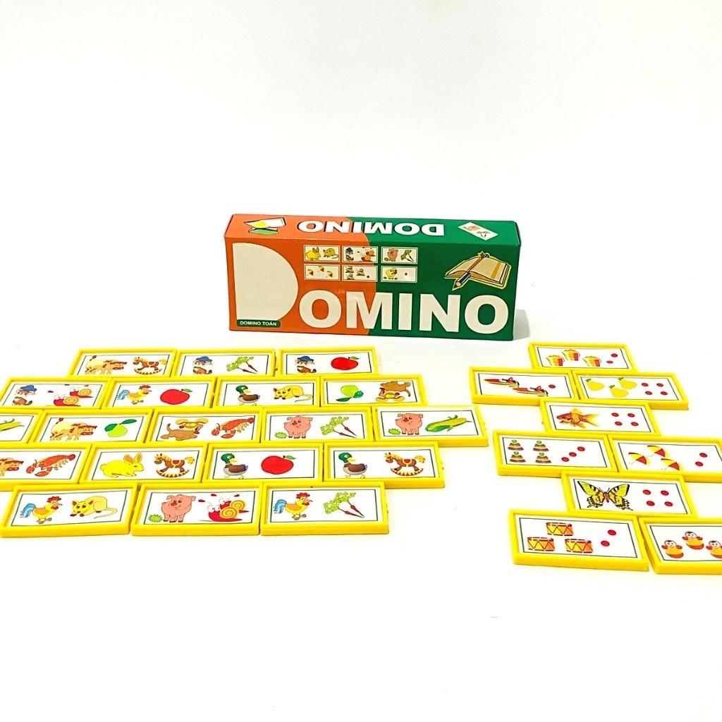 Domino toán học dành cho trẻ đồ chơi mầm non thông tư 02