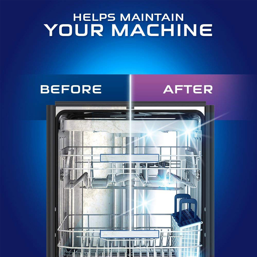 Dung dịch tẩy rửa máy rửa chén Finish Dishwasher Cleaner Lemon 250ml PTT006774 - hương chanh