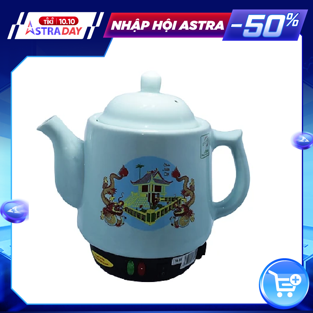 Ấm sắc thuốc Trường An TA59 Ngọc - Gốm sứ cao cấp - Hàng chính hãng