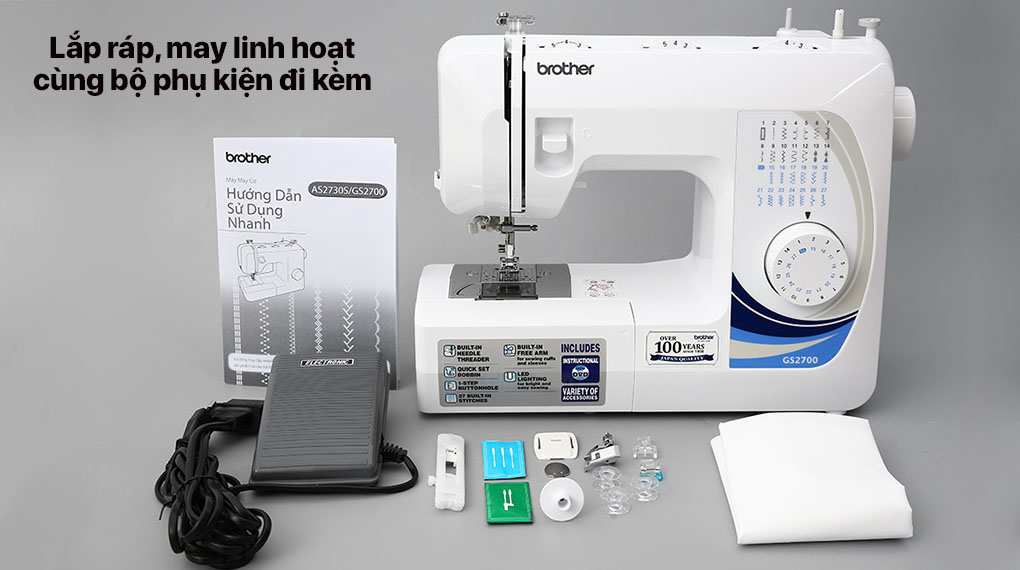 Máy May Brother GS2700 ( 51W) - Hàng chính hãng