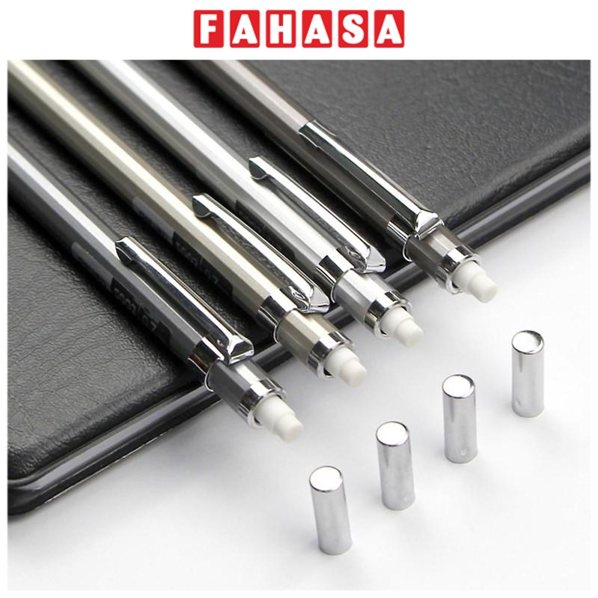 Bút Chì Bấm Vỏ Kim Loại 0.5 mm - Deli S001 (Mẫu Màu Giao Ngẫu Nhiên)