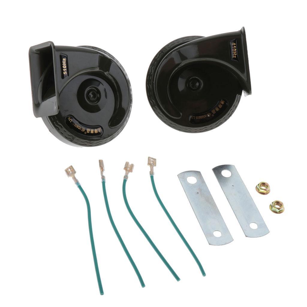 12V Loud 110db 510Hz Motorcycle  Bike ATV  replacement w/Bracket