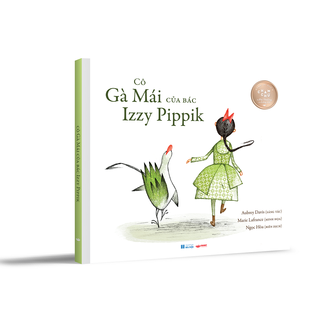 Sách - Cô gà mái của bác Izzy Pippik - Crabit Kidbooks - cuộc thi dịch giả nhí - dành cho trẻ 6+ cuộc thi chạm chữ
