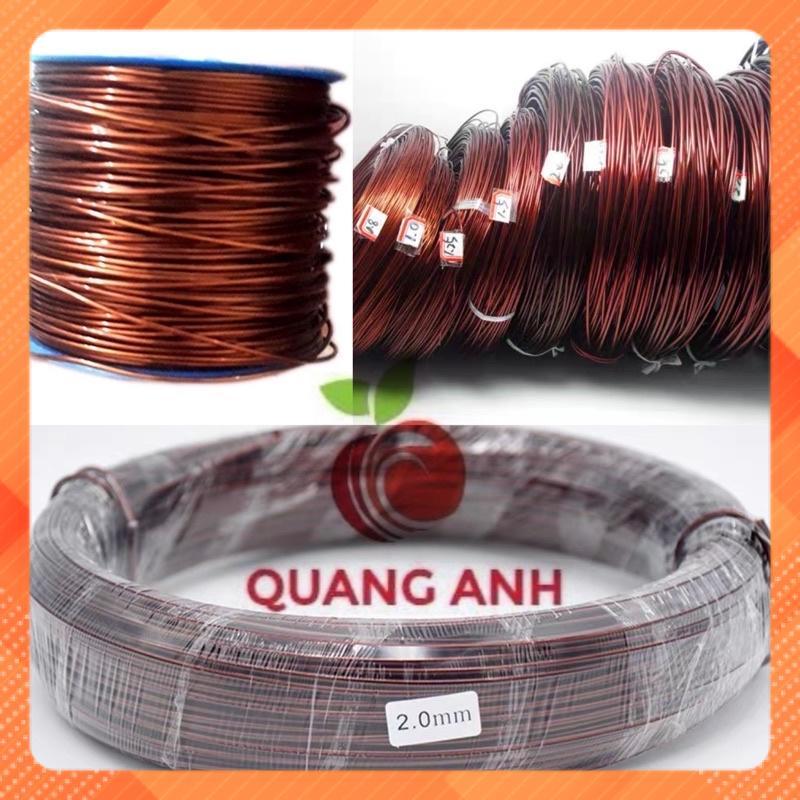 200gr DÂY NHÔM MẠ ĐỒNG UỐN CÂY CẢNH CAO CẤP - ĐỦ MỌI KÍCH THƯỚC