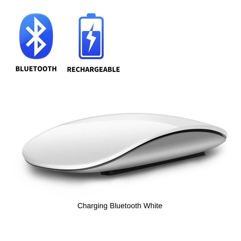 Chuột Không Dây Bluetooth 5.0 Sạc Im Lặng Đa Vòng Cung Cảm Ứng Chuột Cực Magic Chuột Cho Laptop Ipad Mac PC macbook
