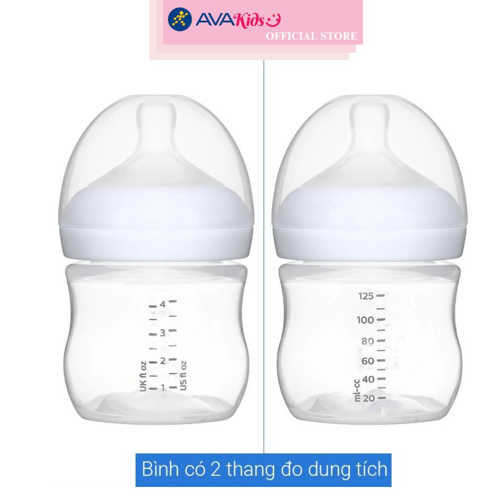 Bình sữa nhựa PP Philips Avent SCY900/01 cổ rộng 125 ml (0 - 1 tháng)