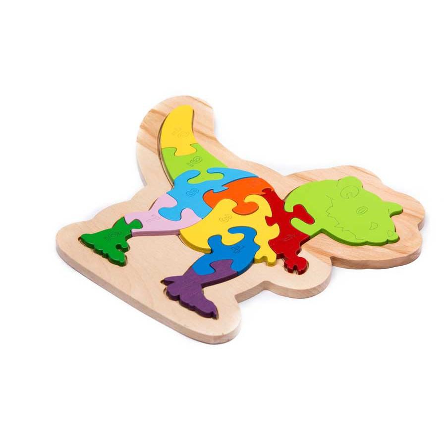 Puzzle T-rex |Đồ chơi xếp hình bằng gỗ