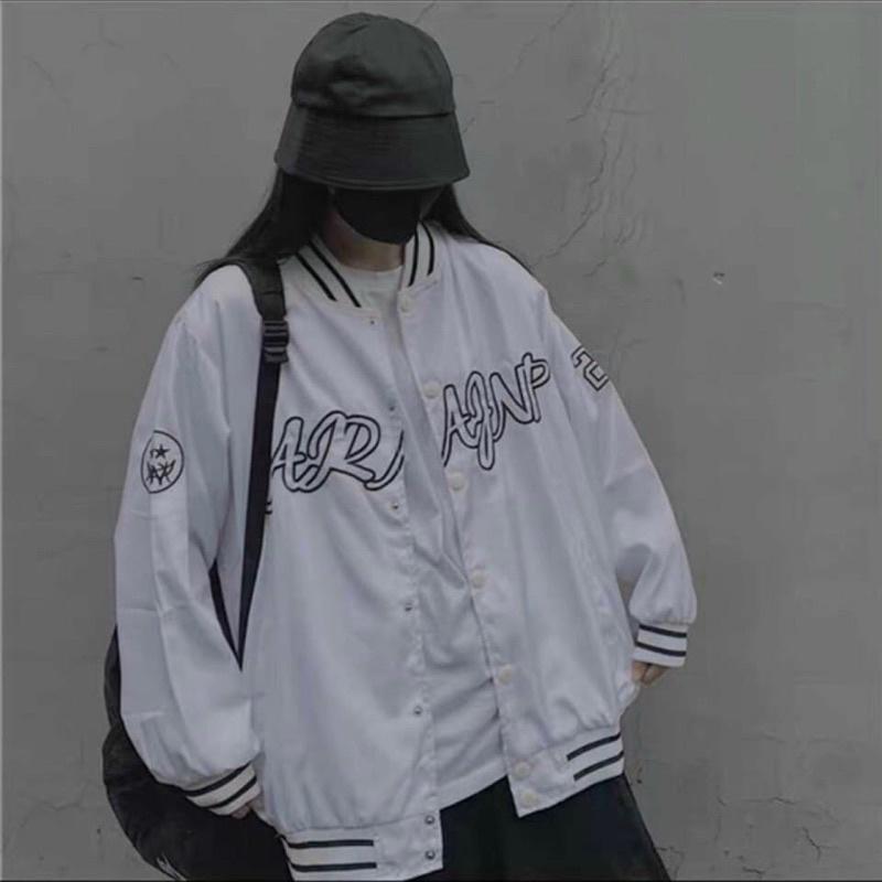 Áo Bomber Dù 2 Lớp AJN 28 Unisex Nam Nữ Áo Khoác Dù 2 Lớp Chất Đẹp In Sắc Nét