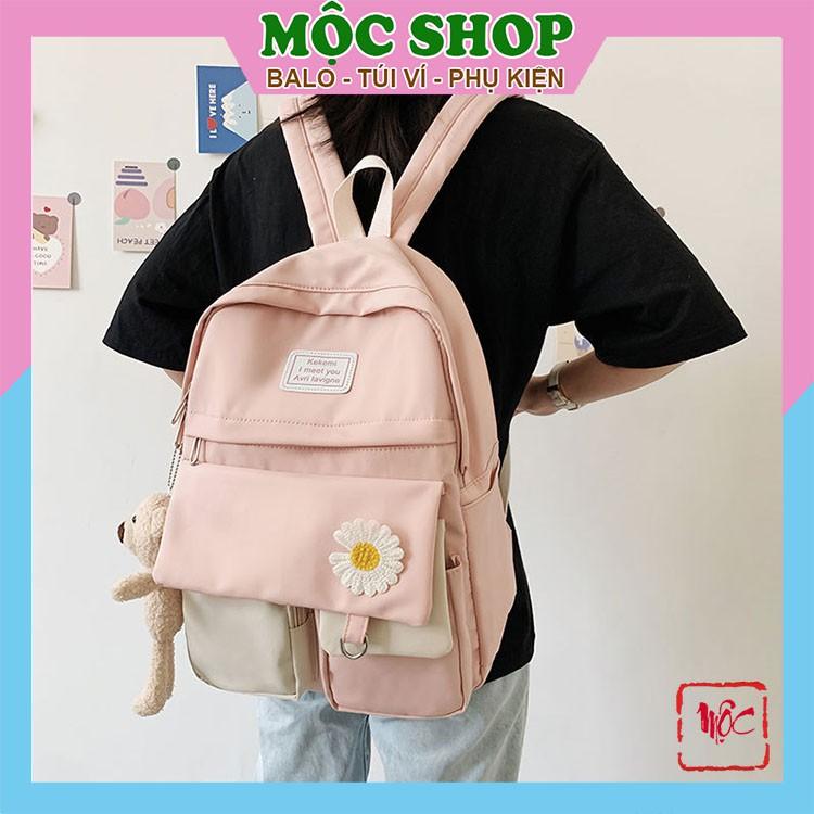 Balo thời trang, balo ULZZANG- BL210 vải siêu mềm mịn, chống thấm nước