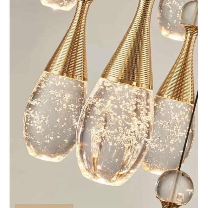 Đèn thả bàn ăn hình chai nước khoáng khoáng hoa,đèn thả tô điểm DT DDT