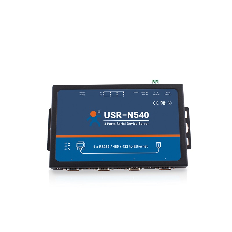 Bộ chuyển đổi RS232-RS485/RS422 sang Ethernet 4 cổng USR-N540 - Hàng chính hãng