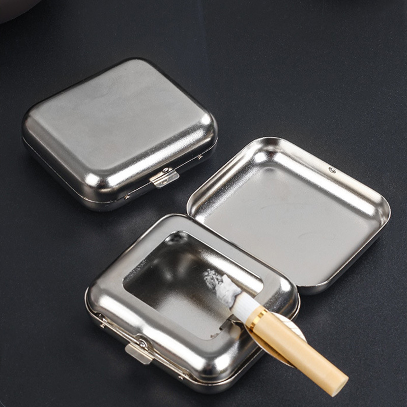 Gạt tàn inox mini tiện lợi