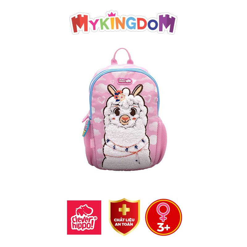 Ba Lô CLEVER HIPPO Mini - Alpaca Dễ Thương Hồng BA4105/PINK
