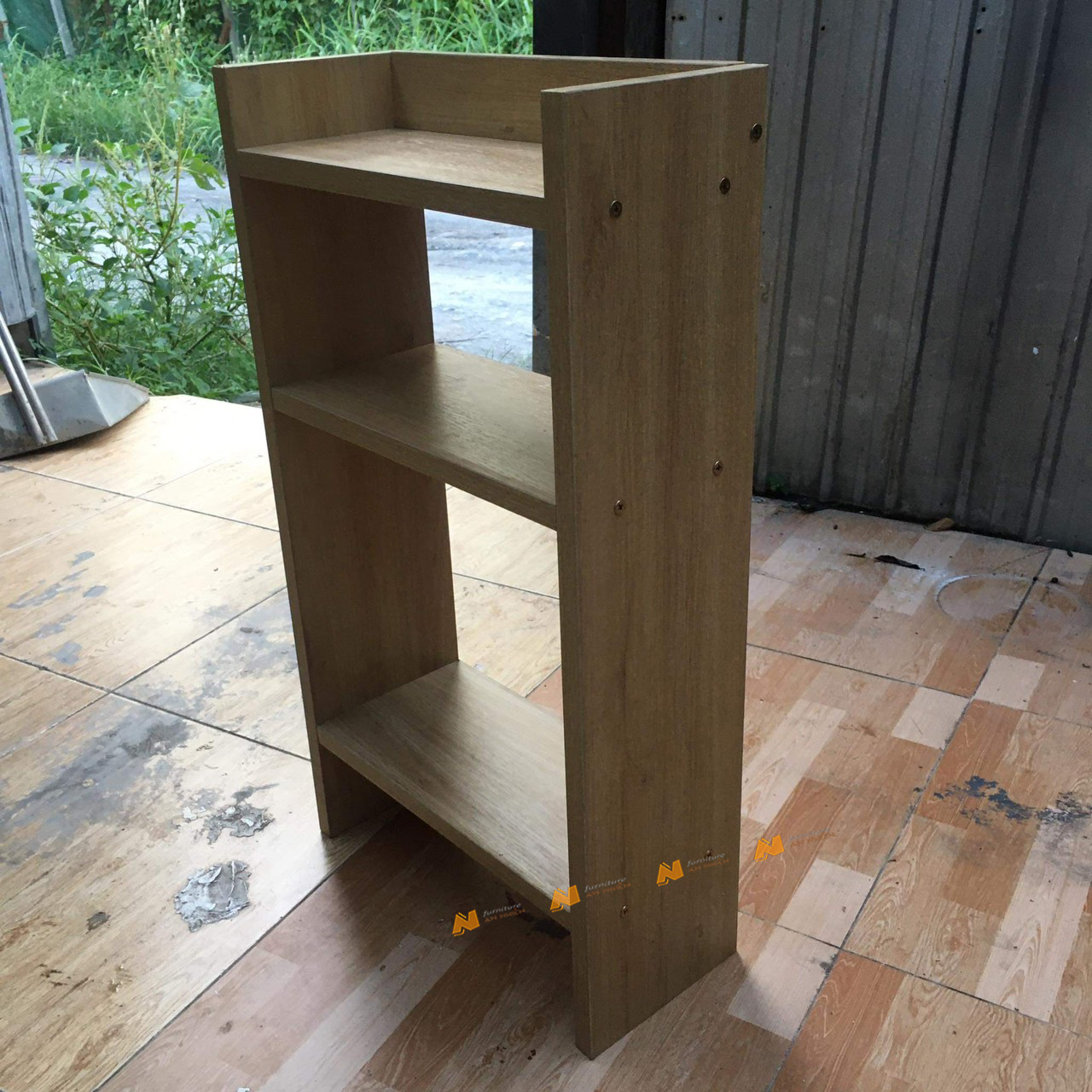 Made in VN Kệ đựng gia vị 2 tầng 3 tầng kệ nhà bếp gỗ mdf 17mm công ty Mộc Phát độ bền trên 30 năm AN047